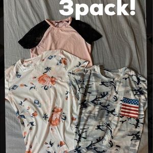 NWOT 3 shirts COMBO - from SHEIN!